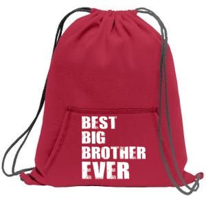 Best Big Brother Ever Sweatshirt Cinch Pack Bag