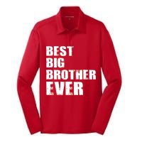 Best Big Brother Ever Silk Touch Performance Long Sleeve Polo