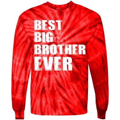 Best Big Brother Ever Tie-Dye Long Sleeve Shirt