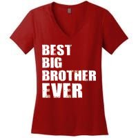 Best Big Brother Ever Women's V-Neck T-Shirt