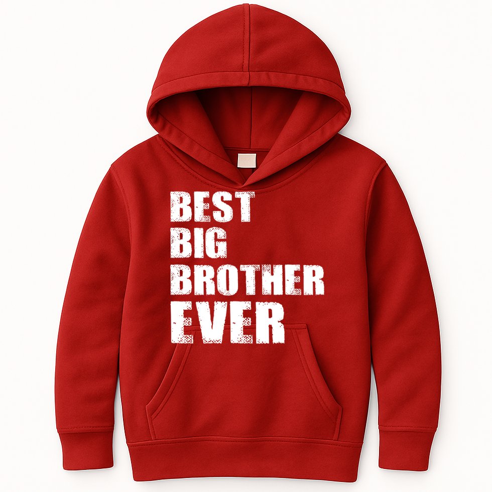 Best Big Brother Ever Kids Hoodie