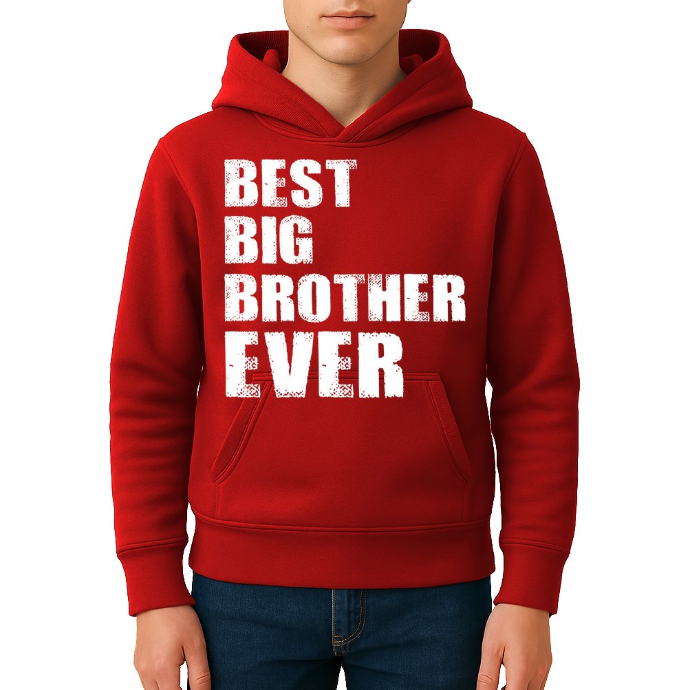 Best Big Brother Ever Kids Hoodie