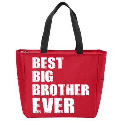 Best Big Brother Ever Zip Tote Bag