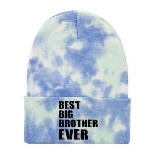 Best Big Brother Ever Tie Dye 12in Knit Beanie