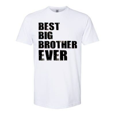 Best Big Brother Ever Softstyle® CVC T-Shirt