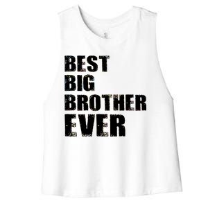 Best Big Brother Ever Women's Racerback Cropped Tank