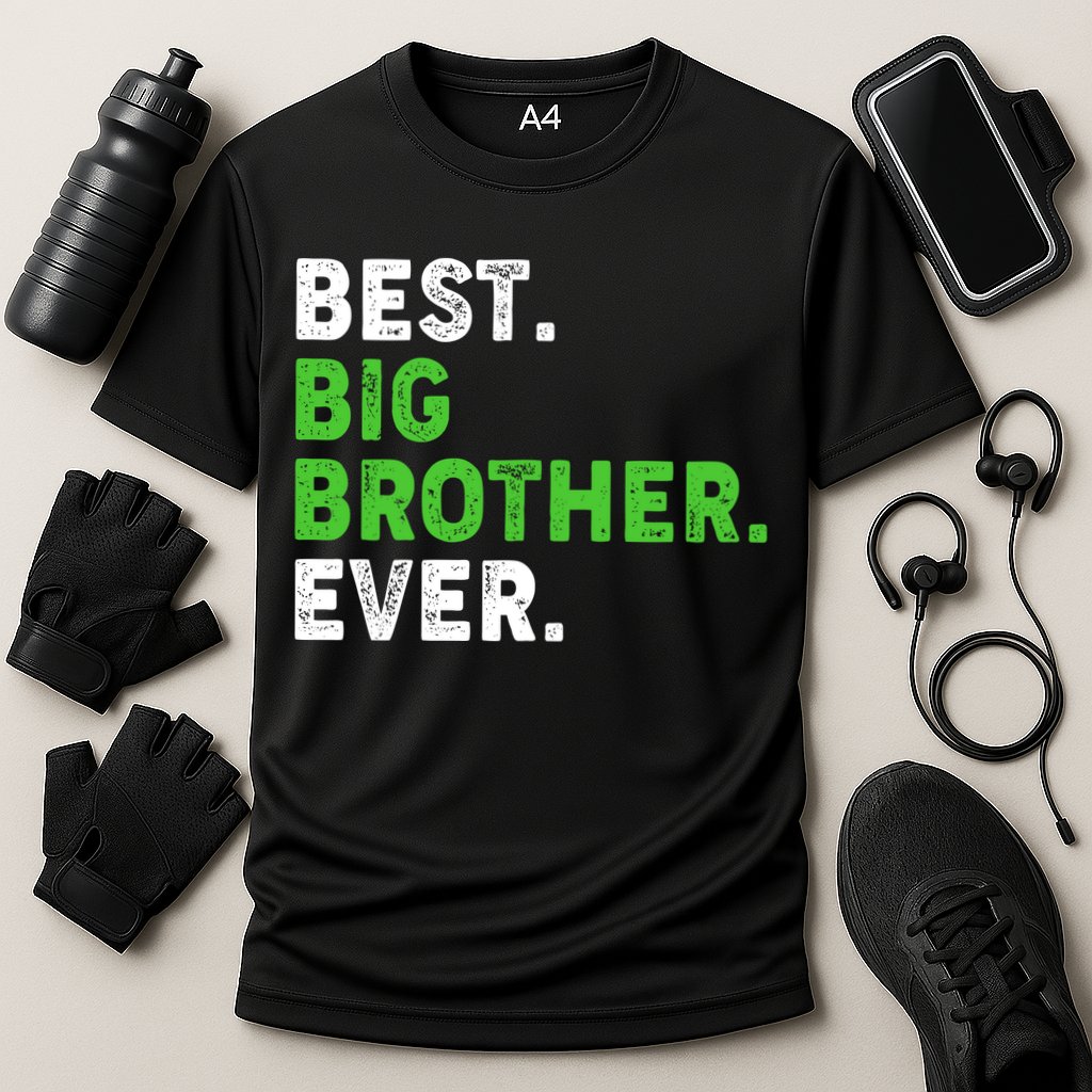 Best Big Brother Ever Older Sibling Cooling Performance Crew T-Shirt