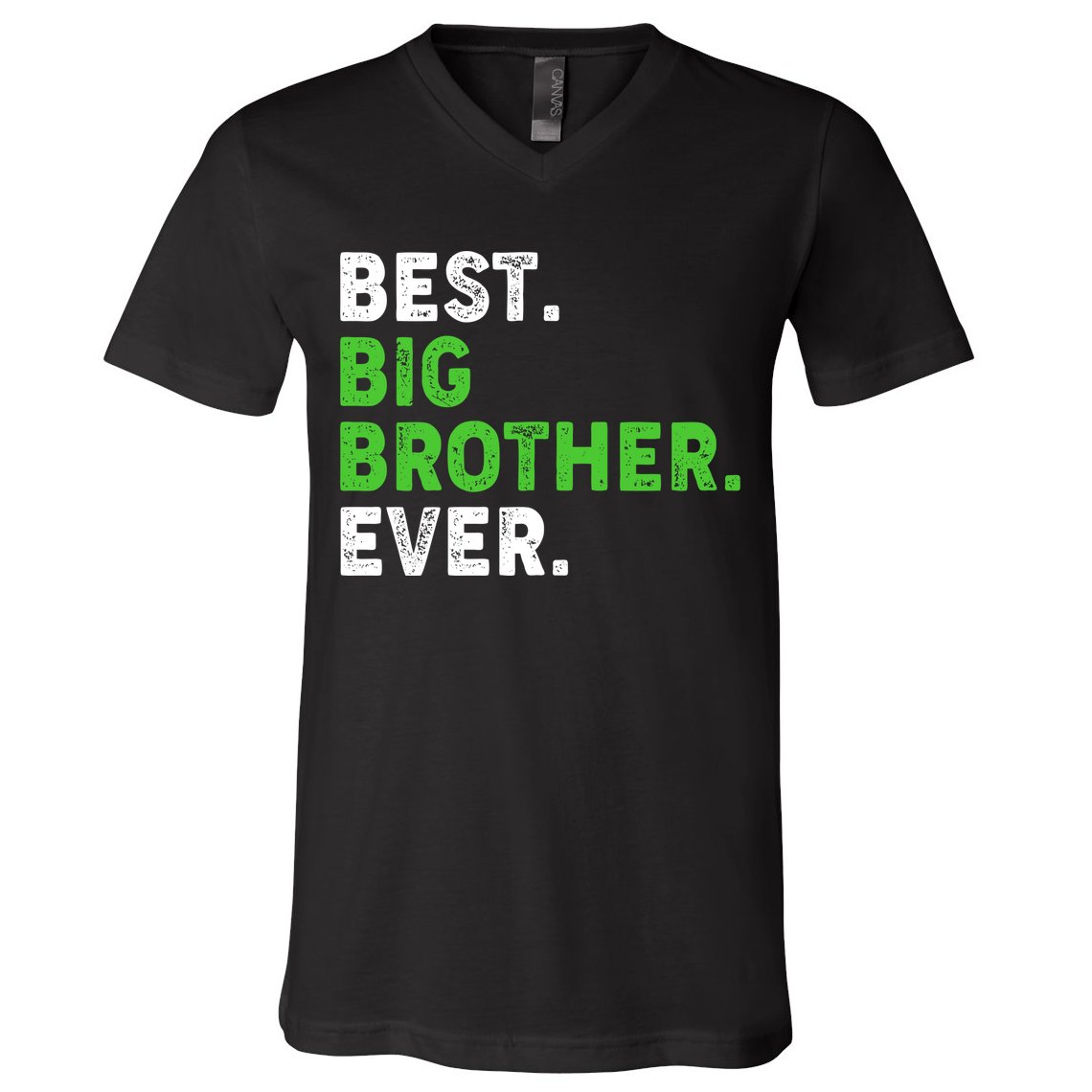 Best Big Brother Ever Older Sibling V-Neck T-Shirt