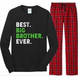 Best Big Brother Ever Older Sibling Long Sleeve Pajama Set