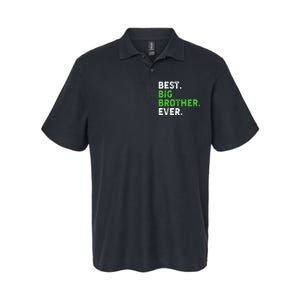 Best Big Brother Ever Older Sibling Softstyle Adult Sport Polo