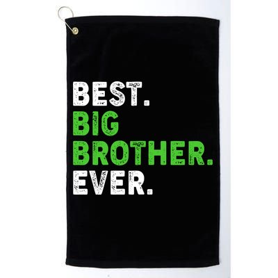 Best Big Brother Ever Older Sibling Golf Towel