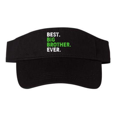 Best Big Brother Ever Older Sibling Valucap Bio-Washed Visor