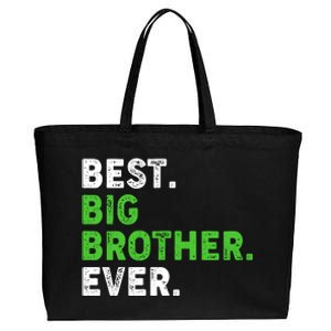 Best Big Brother Ever Older Sibling Cotton Canvas Jumbo Tote