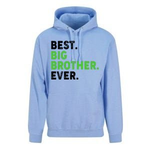 Best Big Brother Ever Older Sibling Unisex Surf Hoodie