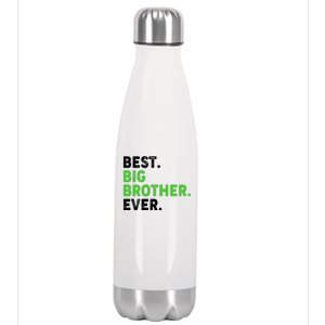 Best Big Brother Ever Older Sibling Stainless Steel Insulated Water Bottle