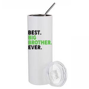 Best Big Brother Ever Older Sibling Stainless Steel Tumbler