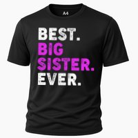 Best Big Sister Ever Older Sibling Cooling Performance Crew T-Shirt