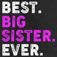 Best Big Sister Ever Older Sibling Adult Drive Performance Visor