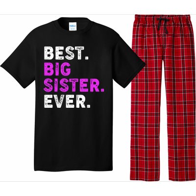 Best Big Sister Ever Older Sibling Pajama Set