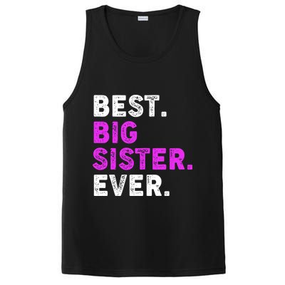 Best Big Sister Ever Older Sibling PosiCharge Competitor Tank