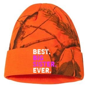 Best Big Sister Ever Older Sibling Kati Licensed 12" Camo Beanie