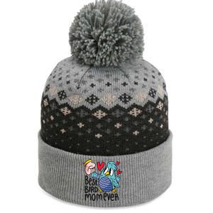 Best Bird Mom Ever The Baniff Cuffed Pom Beanie