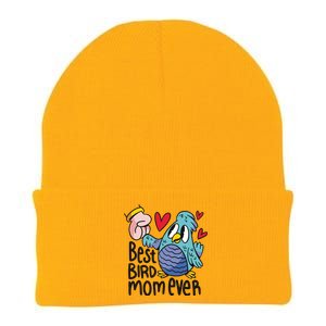 Best Bird Mom Ever Knit Cap Winter Beanie