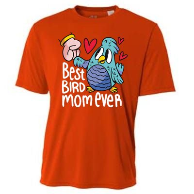 Best Bird Mom Ever Cooling Performance Crew T-Shirt