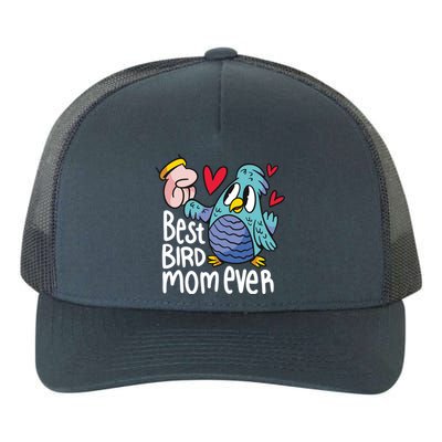 Best Bird Mom Ever Yupoong Adult 5-Panel Trucker Hat