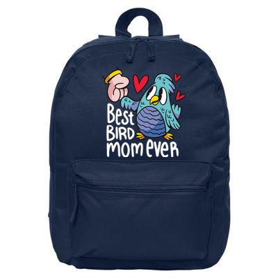 Best Bird Mom Ever 16 in Basic Backpack