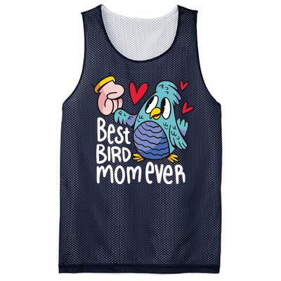 Best Bird Mom Ever Mesh Reversible Basketball Jersey Tank