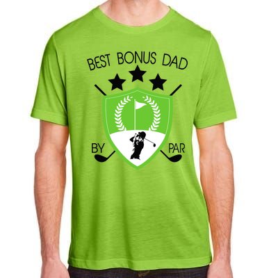 Best Bonus Dad By Par Adult ChromaSoft Performance T-Shirt