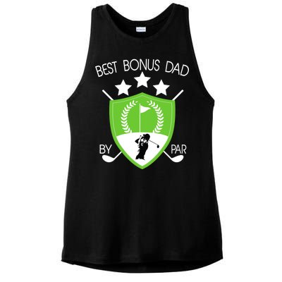 Best Bonus Dad By Par Ladies PosiCharge Tri-Blend Wicking Tank