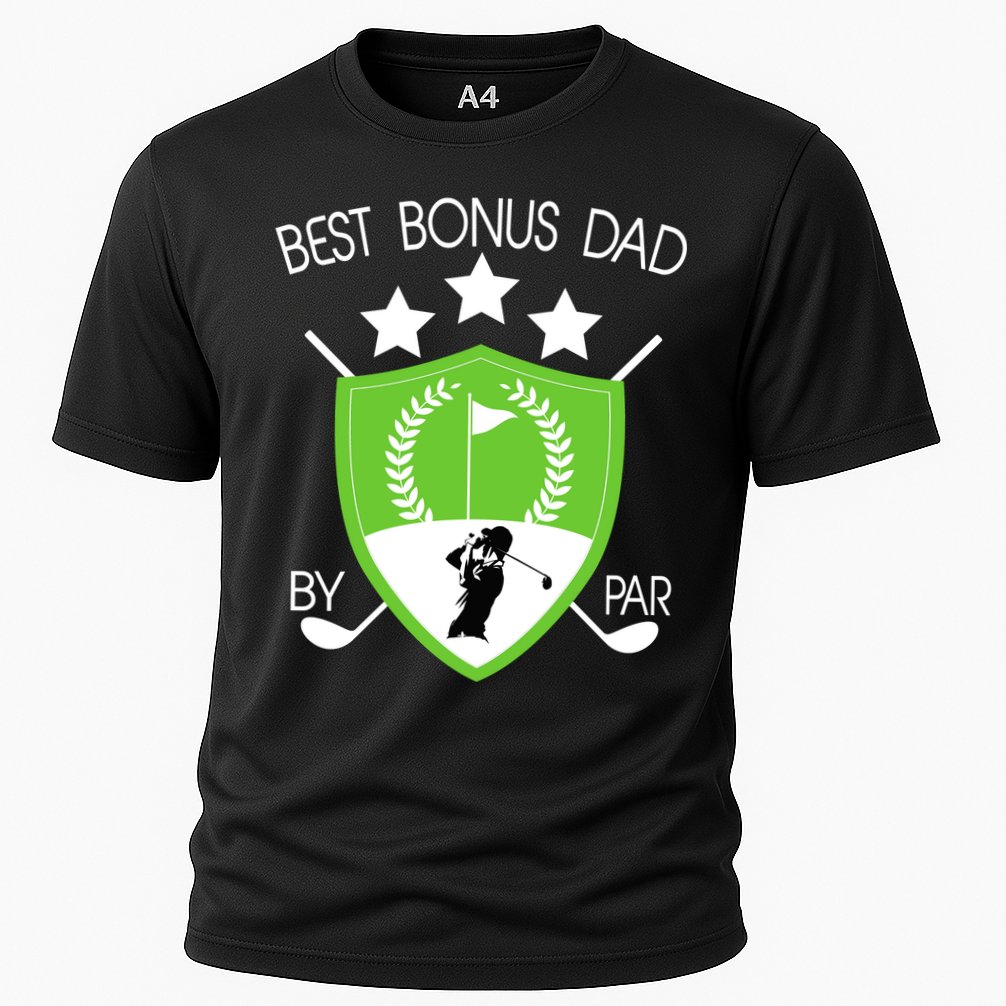 Best Bonus Dad By Par Cooling Performance Crew T-Shirt