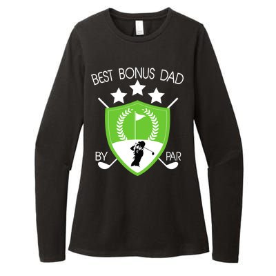 Best Bonus Dad By Par Womens CVC Long Sleeve Shirt