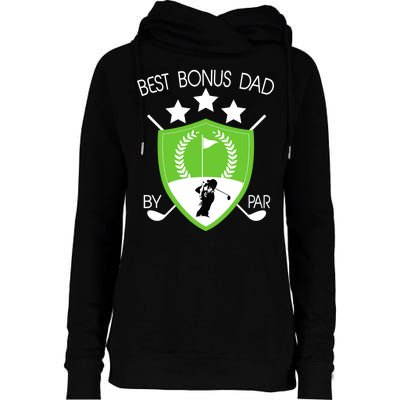 Best Bonus Dad By Par Womens Funnel Neck Pullover Hood