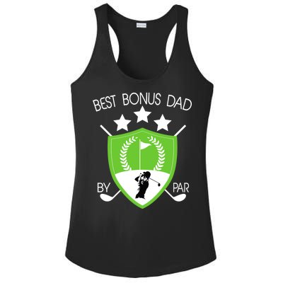 Best Bonus Dad By Par Ladies PosiCharge Competitor Racerback Tank