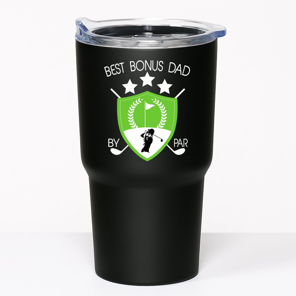 Best Bonus Dad By Par Tumbler