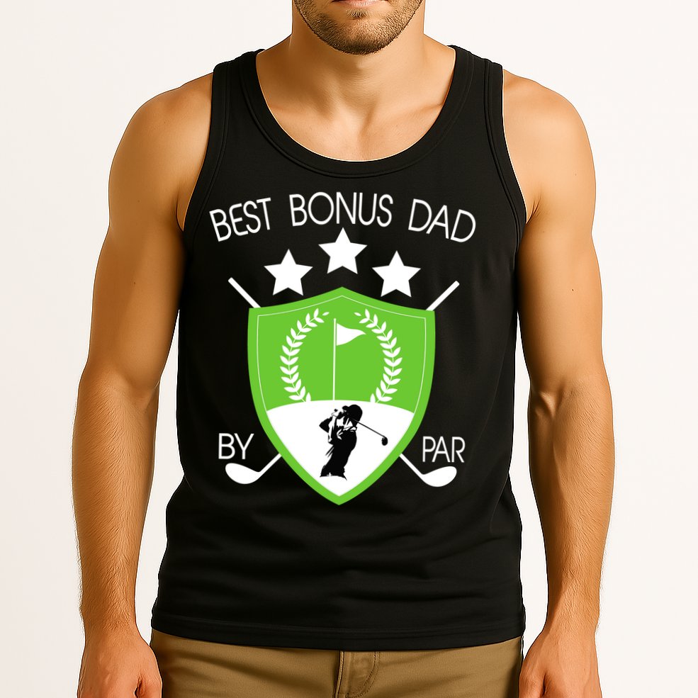 Best Bonus Dad By Par Tank Top