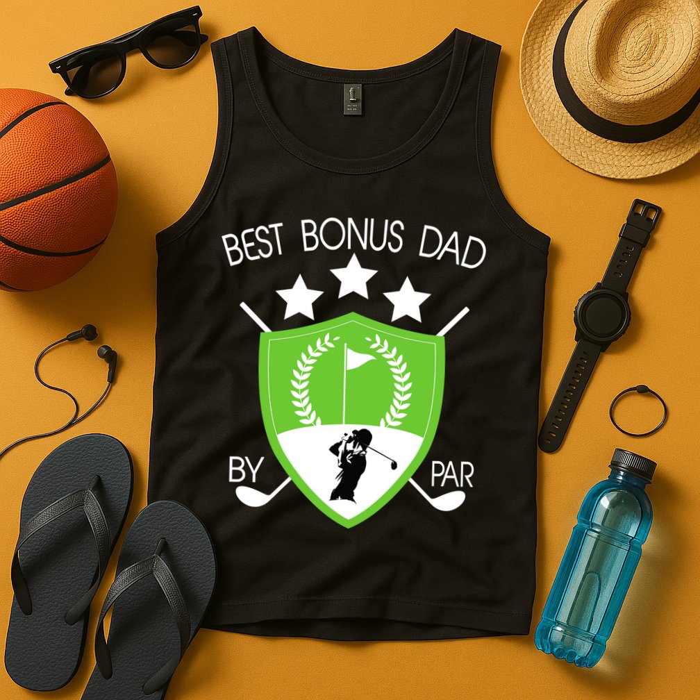 Best Bonus Dad By Par Tank Top