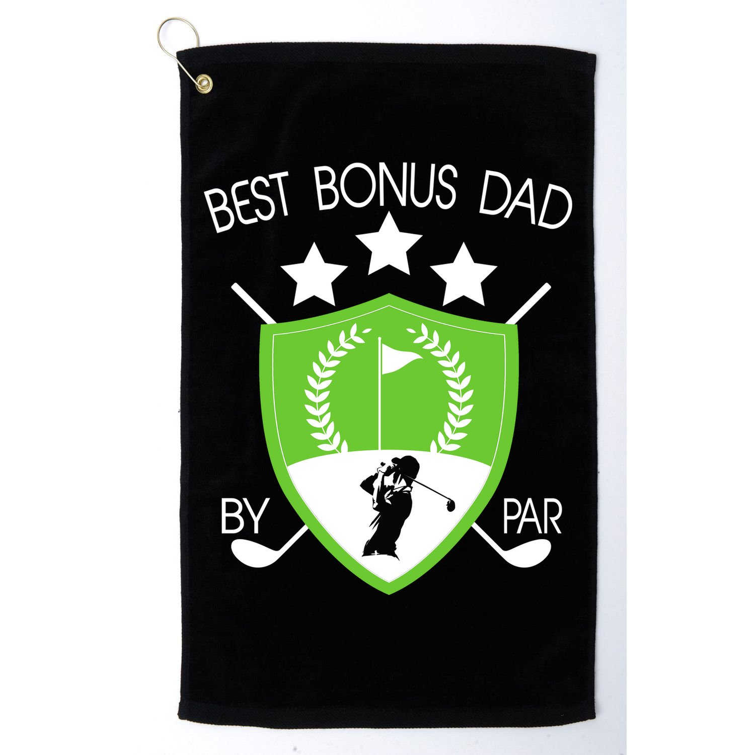 Best Bonus Dad By Par Golf Towel