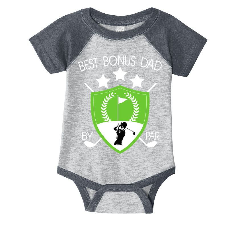 Best Bonus Dad By Par Infant Baby Jersey Bodysuit