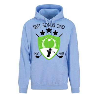 Best Bonus Dad By Par Unisex Surf Hoodie