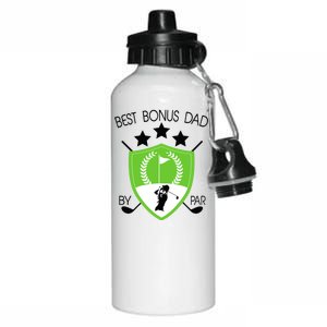 Best Bonus Dad By Par Aluminum Water Bottle