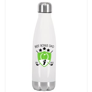 Best Bonus Dad By Par Stainless Steel Insulated Water Bottle