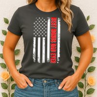 Best Bonus Dad Ever Distressed US Flag Womens T-Shirt