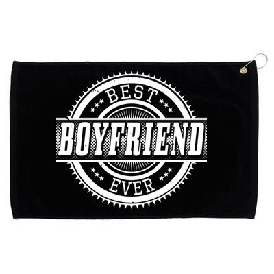 Best Boyfriend Ever Grommeted Golf Towel