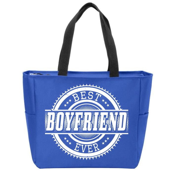 Best Boyfriend Ever Zip Tote Bag