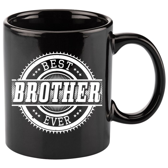 Best Brother Ever 11oz C Handle Ceramic Mug