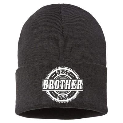 Best Brother Ever Sustainable Knit Beanie